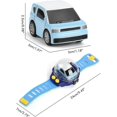 thumbnail image 5 of Kids Alloy Watch Te Control Mini Car Toy 2.4 Ghz Rc Small Car Toy With Led Light Birthday Electric Toy Car For Boys Girls, 5 of 5