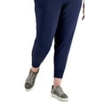 thumbnail image 3 of ID Ideology Women's Jogger Pants Purple Size 3X, 3 of 3