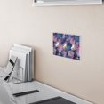 thumbnail image 5 of Yayeee Toggle Light Switch Wall Plate 3-Gang 6.37"x4.48" Decorative Outlet Cover, Watercolor Pink Marble Pattern, 5 of 7
