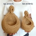 thumbnail image 6 of Fridja Hanging Wall Vegetable Fruit Baskets Hanging Wall Baskets With Beautiful Loops Is Perfect Rustic Kitchen Decor, 6 of 7