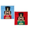 thumbnail image 2 of KAKOWELY 2 fundas de almohada decorativas navideñas para el hogar, adorables fundas de almohada de soldado, 2 of 5