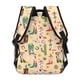 thumbnail image 4 of Disketp Groovy American Western Footwear Mochila Estampada para Hombre y Mujer – Mochila Ligera Clásica con Múltiples Bolsillos para Universidad, Trabajo y Viajes-One Size, 4 of 5