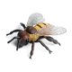 thumbnail image 1 of Figuras de abejas de insectos pequeños de plástico, modelos realistas, juguetes para niños, simulación Y5I0, 1 of 8