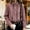 A1 Red, variant on Women Oversized Cropped Gingham Jacket,Zip Up Stand Collar with Batwing Sleeves,Lightweight Bomber Plaid Coat with pockets,Funnel Neck Drawstring Hem,Windbreaker,Casual Coat Spring Fall Khaki