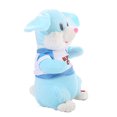thumbnail image 4 of Conejito de peluche eléctrico, burro, juguete de peluche que canta, baila, mueve la cabeza y mueve las orejas, juguetes súper suaves para regalo, 4 of 7