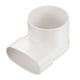 thumbnail image 1 of Accesorio de Tubería Unique Bargains PVC Agua 90 Grados Reducción Codo 85x75mm ID Blanco Paquete de 1, 1 of 4