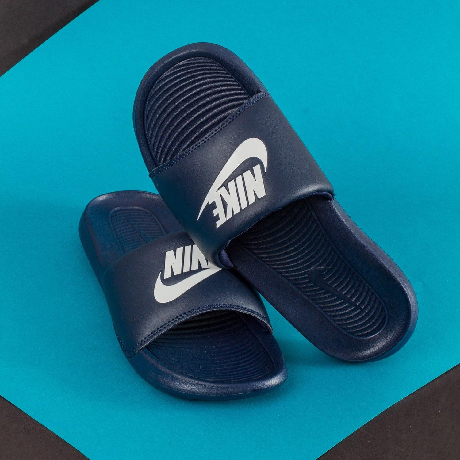 sandalias nike azules