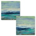 thumbnail image 1 of Gango Home Decor Contemporary Teal Wave I & Teal Wave II by Silvia Vassileva (Printed on Paper); Two 12x12in Unframed Paper Posters, 1 of 5