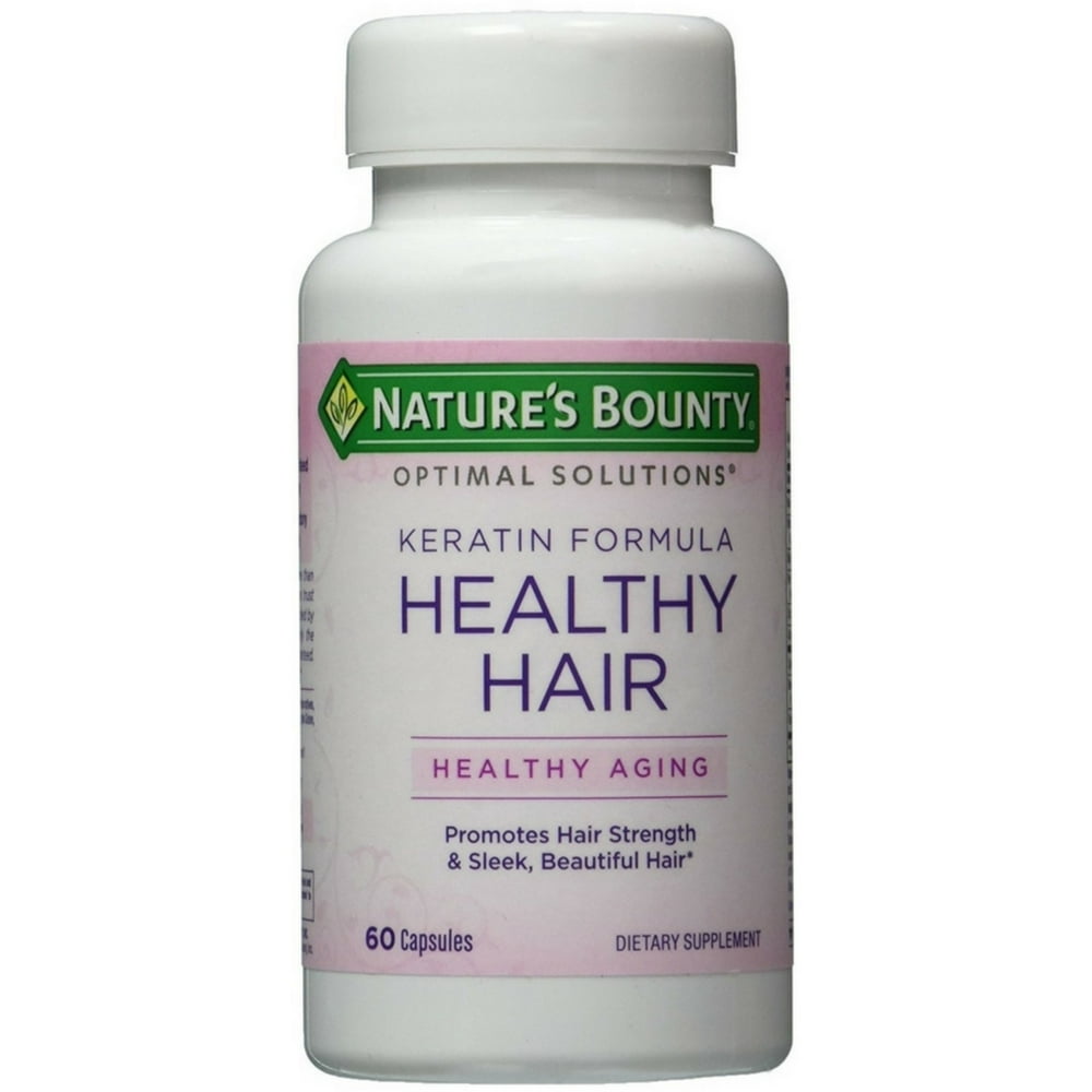 Nature's Bounty Healthy Hair Dietary Supplement 60 CT