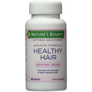 Nature's Bounty Optimal Solutions Keratin Formula Healthy Hair Capsules - (Pack of 2)