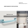 thumbnail image 3 of Towel Rack Wall Mounted Bathroom Holder Self Adhesive Clothes Hanging Bar No Drill Storage Organizer for Bathroom and Kitchen 18 Inch Pink, 3 of 3