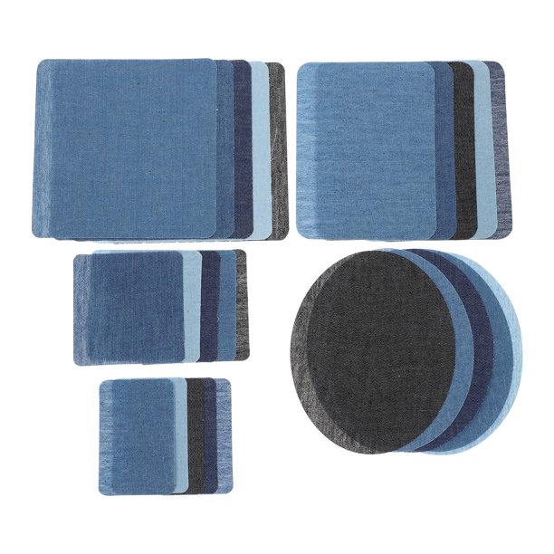 TABLETREANDS 25Ud Parches Para Jeans Con Simple Ideal Para Reparar Y Decorar Prendas