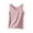 Pink, variant on Loopsun Womens Sleeveless Tops Solid Round Neck Loose Thin Tank Daily Loungewear