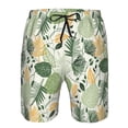 thumbnail image 4 of Kdxio Hawaiian Style Pattern Mens Casual Shorts - Drawstring Summer Beach Sports Shorts for Men, 4 of 9