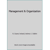 Management & Organization [Hardcover - Used]