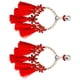 thumbnail image 1 of Minnieouse 2 pendientes de aleación con colgante de borla, adorno en forma de flor, hallazgos de larga duración, fiesta, aniversario, Color brillante, Ropa, zapatos y accesorios Miscelánea Rojo Minnieouse AP017683-02, 1 of 6