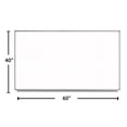 thumbnail image 6 of Luxor 72" x 40" Wall-Mounted Magnetic Ghost Grid Whiteboard, Silver Aluminum Frame, 6 of 6