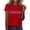 IDO6416-Red132, variant on London T Shirts for Women City Vintage UK Flag British Basic Tees Trendy 2026 Women's T-Shirts Short Sleeve Fashion Clothing Pink, S