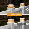 thumbnail image 2 of Luces solares Flame Post, BTfarm, paquete de 18, IP64, impermeables, 2 of 7