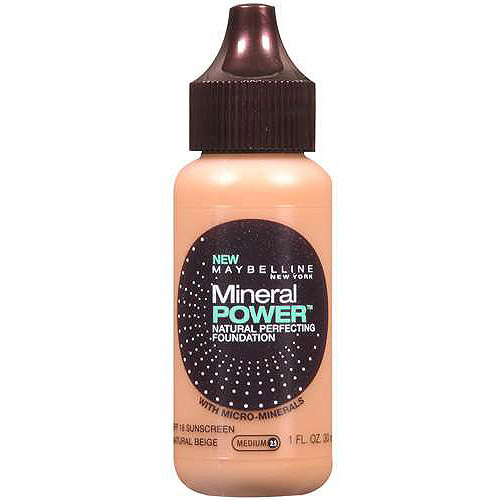Maybelline Mineral Powder Natural Perfecting Foundation, 1 fl oz