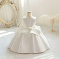 thumbnail image 6 of Coerni Girls Sleeveless Wedding Party Dress Ruffle Layered Princess Dresses with Applique Pageant Formal Evening Gown, 6 of 6