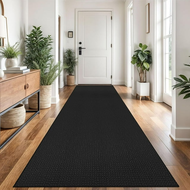 Braided Area Rug x Ft Washable Rugs for Entryway Throw Rugs Rubber Backed Boho Door Mat Indoor Entrance Cotton Kitchen Rugs Woven Front Door Rug for Foyer Living Room Tan/