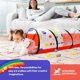 thumbnail image 2 of Túnel de juegos para niños pequeños, tienda de campaña emergente para gatear a través del túnel, bebé ER Rojo Verde, 2 of 5