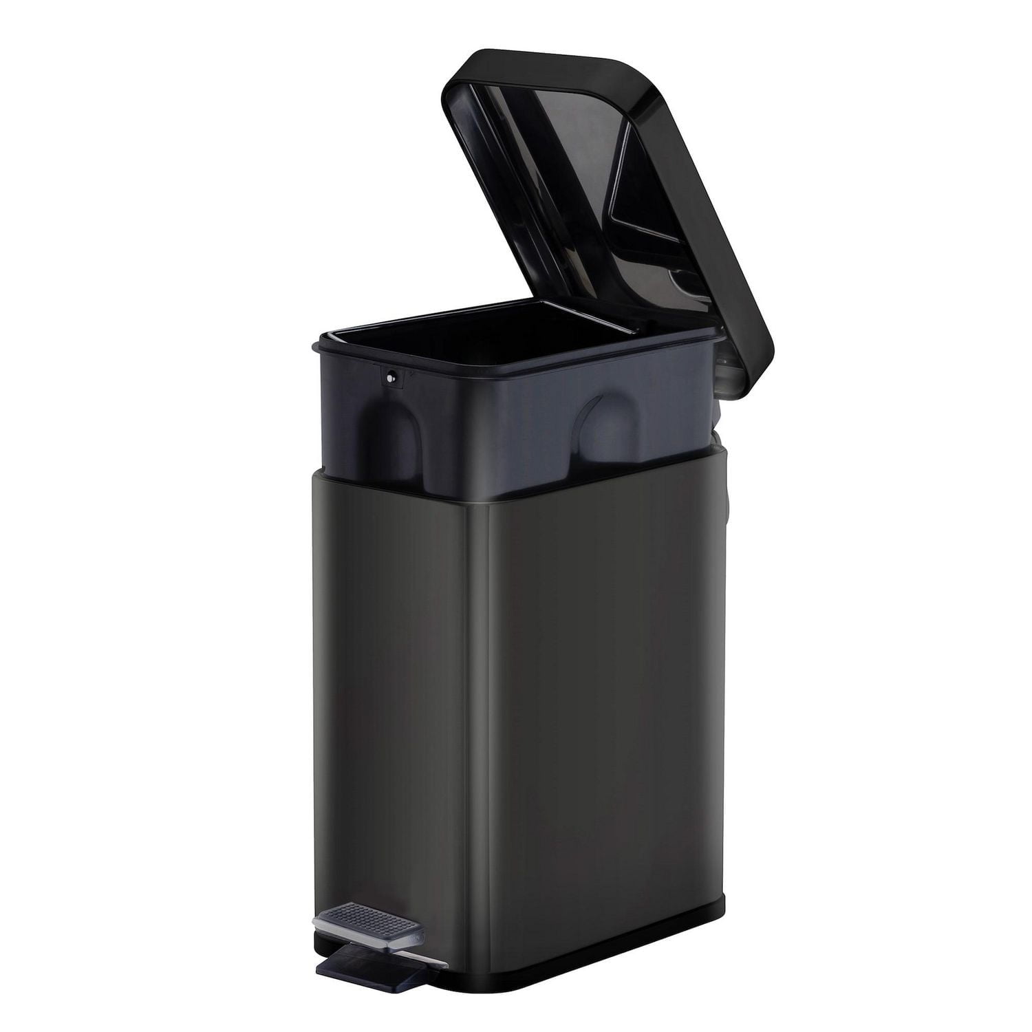 Mainstays Steel Step Bin, 5 L capacity