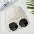 thumbnail image 3 of vnanda Warm Winter Hat Winter Hat with Glasses Unisex Knitted Beanie for Warmth Style Glasses Knitted Hat, 3 of 8
