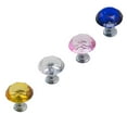 thumbnail image 5 of 30mm Crystal Glass Diamond Handle Colorful Shiny Round Knob Handle Drawer Wardrobe Cabinet Handle Household Hardware Accessories No.01, 5 of 9