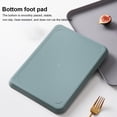 thumbnail image 4 of Lubelski Anti-slid Base Stackable Serving Tray Multi-use Smooth Surface Plastic Fruit Tray for Home, 4 of 8