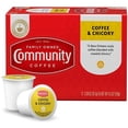 thumbnail image 2 of Community Coffee Coffee & Chicory Medium Dark Roast Single Serve K-Cup Compatible Coffee Pods, Box of 36 Pods, 2 of 7