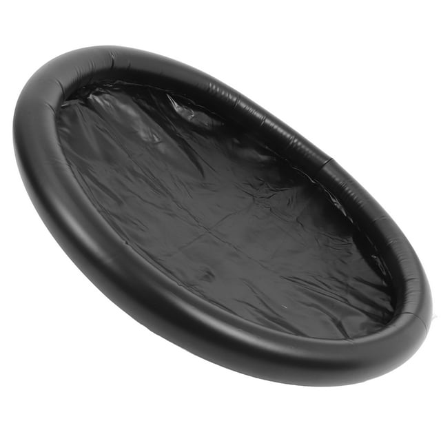 Portable PVC Foldable Soaking Tub Inflatable Lid Collapsible Ice Bath Tub Cover Ice Bath Tub Lid Folding Ice Bath Tub Cover