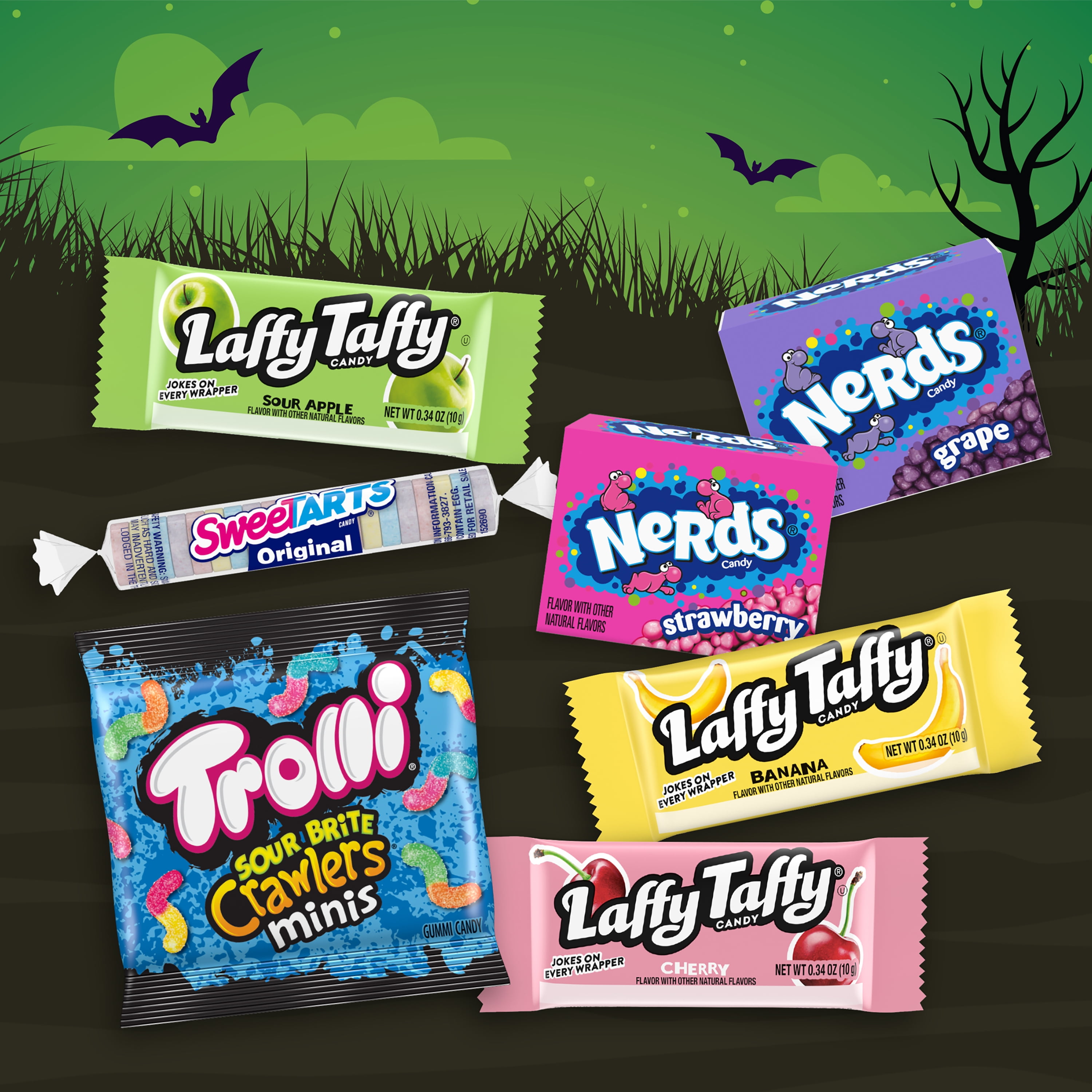 SweeTARTS - Brandclub - Franken Favorites Mix, Halloween Candy