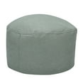 thumbnail image 4 of 2PACK Round Ottoman Pouf, Decorative Soft Foot Rest with Removable Cover Living Room and Bedroom, Foot Rest Ottoman Bean Bag Chair Coffee/Grey, 4 of 8