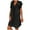 Black, variant on Homenesgenics Summer Dresses for Women Plus Size Slimming Fashion Women Casual Sexy V-Neck Solid Dresses Summer Sleeveless Pullover Denim Dress