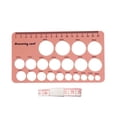 thumbnail image 3 of Double Side Silicone Nipple Rulers with Flange Gauges set For Breast Pump Sizing In Centimeters & Inches For New Mom, 3 of 8