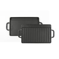 thumbnail image 1 of Plancha y parrilla reversible de hierro fundido HAWOK 32 x 20 cm, 1 of 6