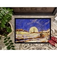 thumbnail image 3 of Winter Moonrise by Roy Avis Door Mat, 3 of 4