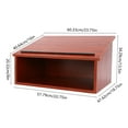 thumbnail image 4 of Portable Tabletop Lectern, Classroom Presentation Lectern, Table Top Lectern Rectangular Environmentally Friendly Paint-free Tabletop Lectern, 4 of 7
