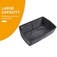 thumbnail image 1 of Car Under Seat Storage Box Tray - Hidden Organizer Under Front Seat with Durable Oxford Cloth Tool Box Organizer & Handy Handle (2PCS), 1 of 1