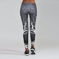thumbnail image 5 of Gibobby Leggings Invierno Mujer Ejercicio Gimnasio Fitness Impreso paraportes Mujeres Pantalones entrenamiento Yoga Pantalones atléticos（Gris， XXXL), 5 of 5