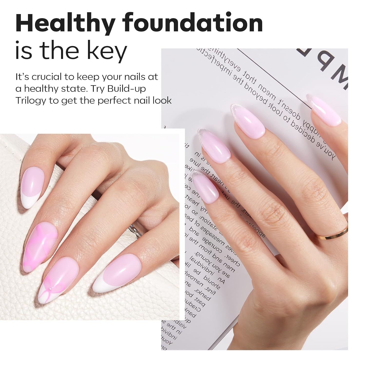 Modelones Builder Nail Gel Kit, Baby Pink, 3-Piece photo 8