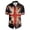 Black, variant on Mens Patriotic 4th of July Shirts Vintage Short Sleeve American Flag Print Hawaiian Bowling Casual Button Down Shirt