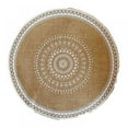 thumbnail image 1 of Round Placemat 15 Inch - Farmhouse Woven Jute Fringe Table Mats Set of 6  Place Mat for Dining Room Kitchen Table Decor, 1 of 6