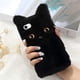 thumbnail image 2 of EeaseMX Caja del teléfono del gato mullido Cubierta del teléfono resistente a las caídas a prueba de golpes Cuello suave y resistente al rayado para el iPhone 7/8, 2 of 7