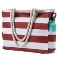 thumbnail image 1 of Bolsa de Playa Clothirily para Mujer Grande Impermeable Roja, 1 of 8