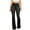 Black, variant on Qulqfy Slim Fit Womens Jeans 2025 Bell Bottom Black Flare High Waisted Bootcut Casual Jeans Teen Pants Girls XXL