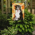 thumbnail image 2 of Carolines Treasures CK1852GF Fall Leaves Bernese Mountain Dog Flag Garden Size  Small multicolor, 2 of 3