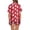 Red, variant on Halloween Silk Pajamas Women Halloween Printed Short Pajama Set Two Piece Button Down Sleepwear Loungewear for Autumn Summer Red S